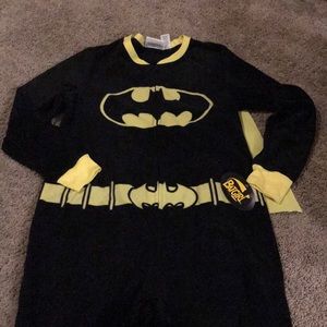 Batgirl/Batman onesie pajamas